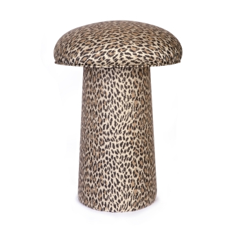 WILD CARD Jacquard 'Toad' Stool Large - Butterscotch